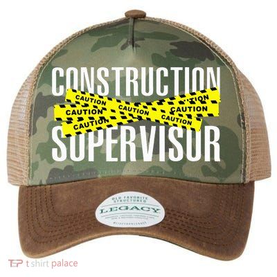 Construction Supervisor Road Worker Construction Worker Road Legacy Tie Dye Trucker Hat