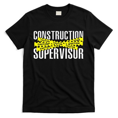 Construction Supervisor Road Worker Construction Worker Road T-Shirt