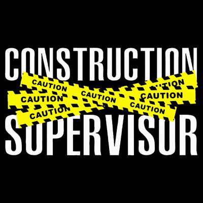 Construction Supervisor Road Worker Construction Worker Road T-Shirt