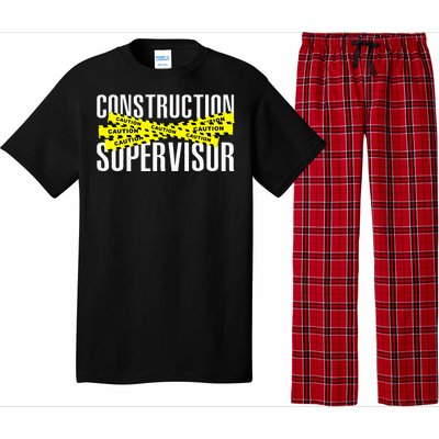 Construction Supervisor Road Worker Construction Worker Road Pajama Set