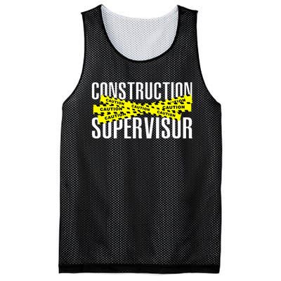 Construction Supervisor Road Worker Construction Worker Road Mesh Reversible Basketball Jersey Tank