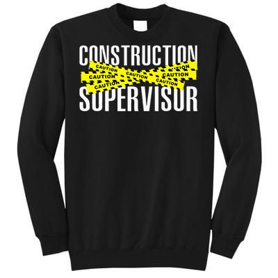 Construction Supervisor Road Worker Construction Worker Road Tall Sweatshirt