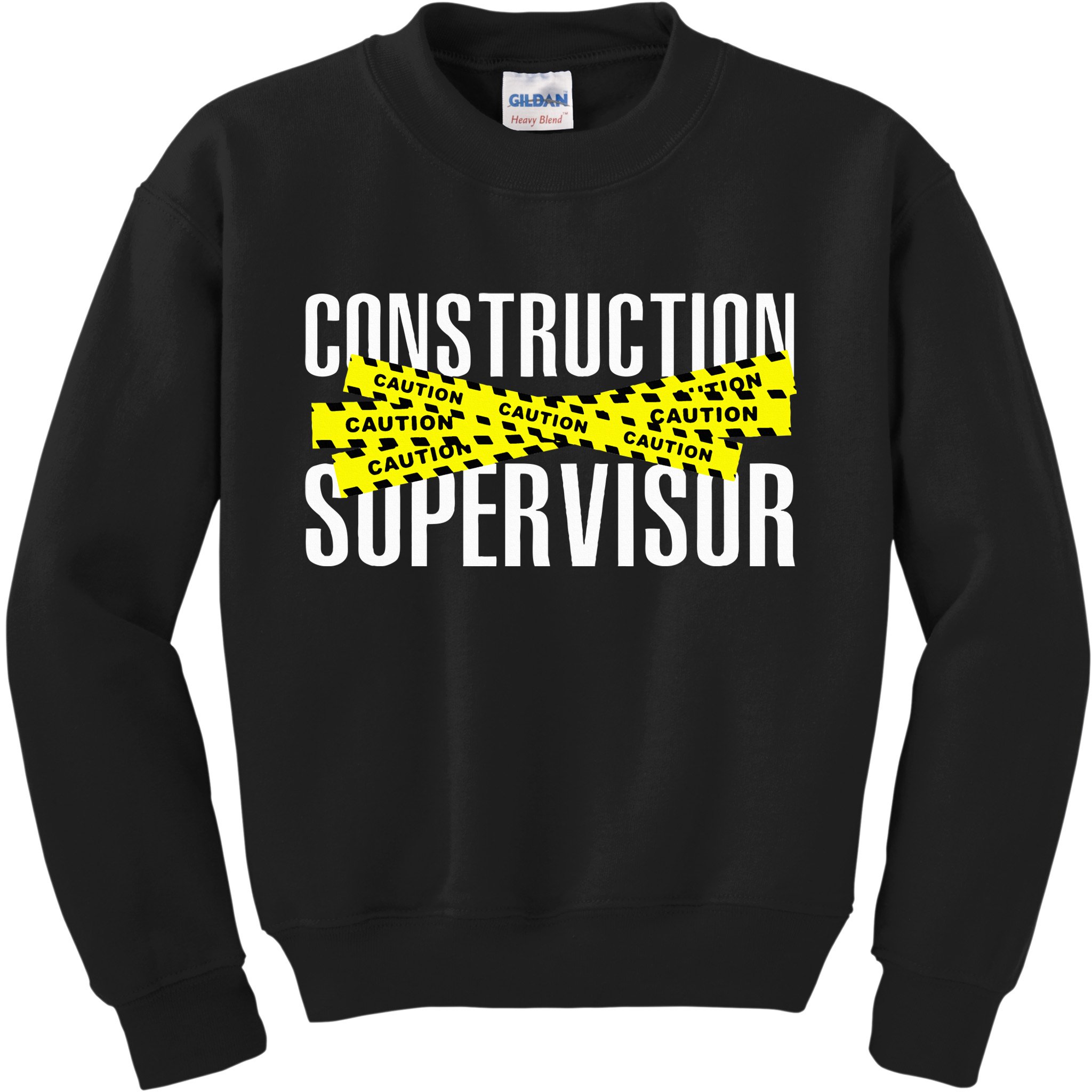 Construction Supervisor Road Worker Construction Worker Road Kids Sweatshirt