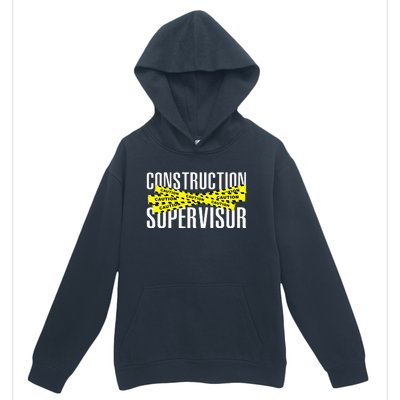 Construction Supervisor Road Worker Construction Worker Road Urban Pullover Hoodie