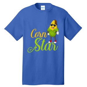 Corn Star Rancher Barnyard Harvest Farming Barn Cattle Gift Tall T-Shirt