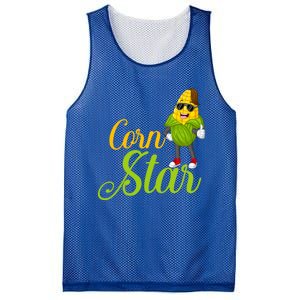 Corn Star Rancher Barnyard Harvest Farming Barn Cattle Gift Mesh Reversible Basketball Jersey Tank