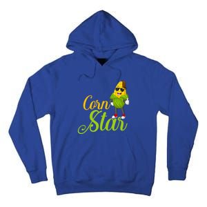 Corn Star Rancher Barnyard Harvest Farming Barn Cattle Gift Tall Hoodie