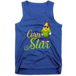 Corn Star Rancher Barnyard Harvest Farming Barn Cattle Gift Tank Top