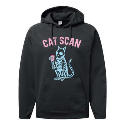 Cat Scan Radiologist Radiologic Technologist Radiology Squad Performance Fleece Hoodie