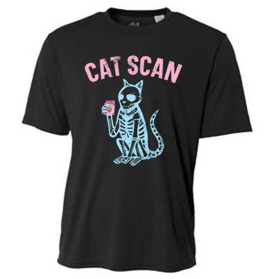 Cat Scan Radiologist Radiologic Technologist Radiology Squad Cooling Performance Crew T-Shirt