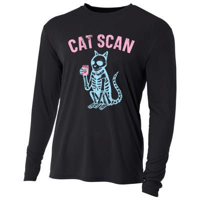 Cat Scan Radiologist Radiologic Technologist Radiology Squad Cooling Performance Long Sleeve Crew