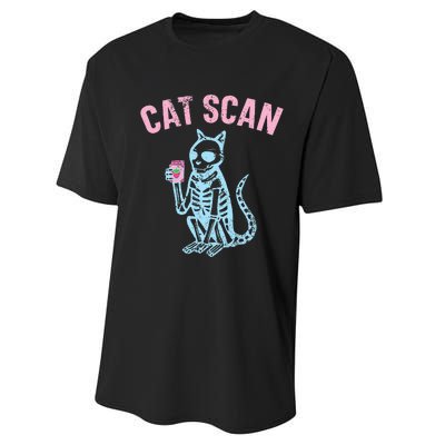 Cat Scan Radiologist Radiologic Technologist Radiology Squad Performance Sprint T-Shirt