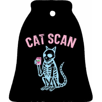 Cat Scan Radiologist Radiologic Technologist Radiology Squad Ceramic Bell Ornament