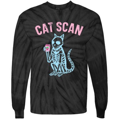 Cat Scan Radiologist Radiologic Technologist Radiology Squad Tie-Dye Long Sleeve Shirt