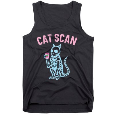 Cat Scan Radiologist Radiologic Technologist Radiology Squad Tank Top