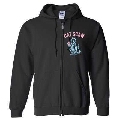 Cat Scan Radiologist Radiologic Technologist Radiology Squad Full Zip Hoodie