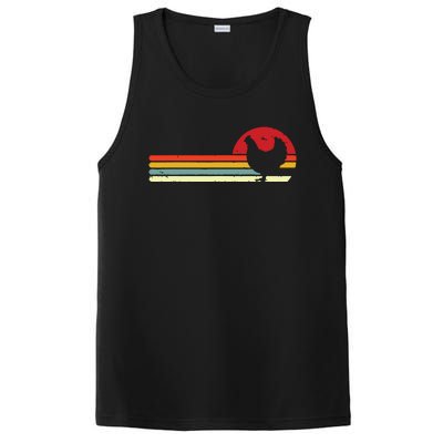 Chicken Shirts Retro Style PosiCharge Competitor Tank