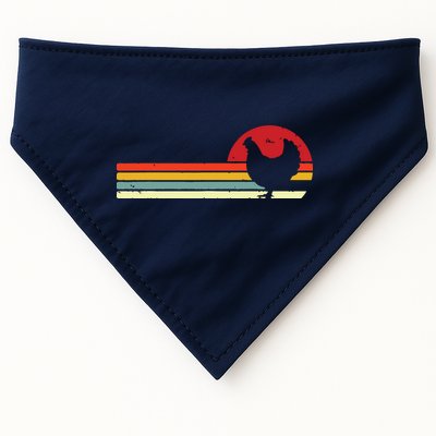 Chicken Shirts Retro Style USA-Made Doggie Bandana