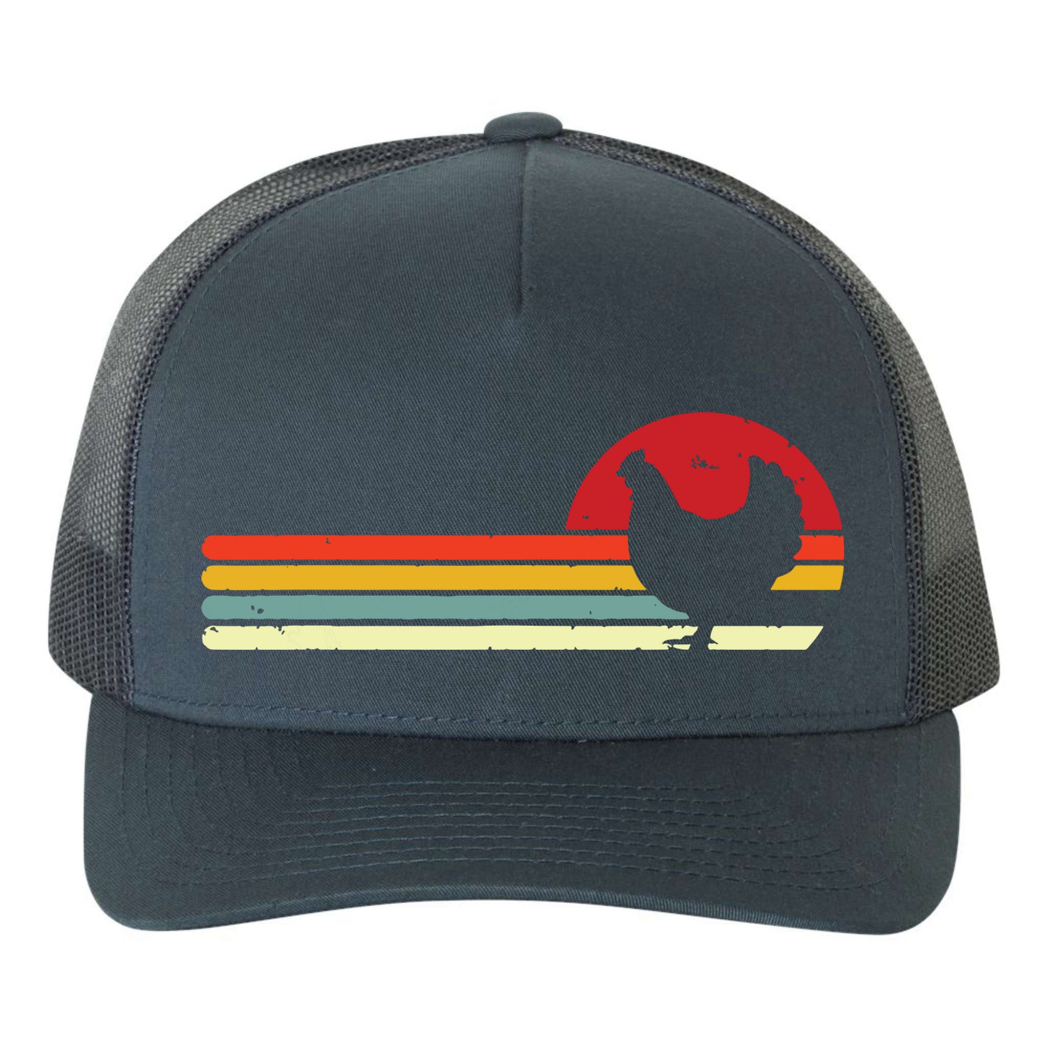 Chicken Shirts Retro Style Yupoong Adult 5-Panel Trucker Hat