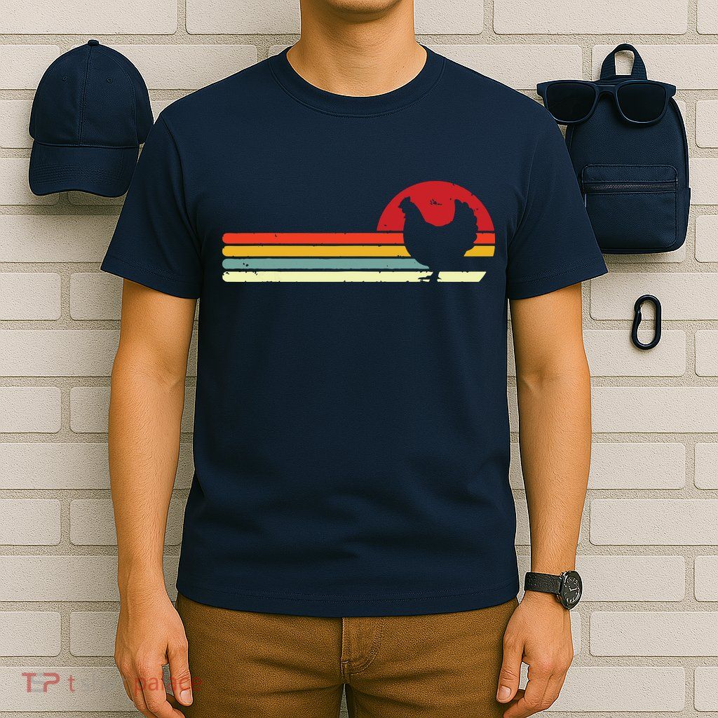 Chicken Shirts Retro Style T-Shirt