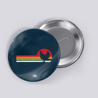 Chicken Shirts Retro Style Button