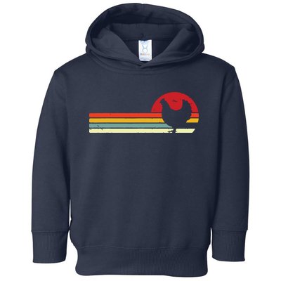 Chicken Shirts Retro Style Toddler Hoodie