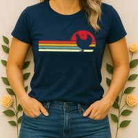 Chicken Shirts Retro Style Womens T-Shirt