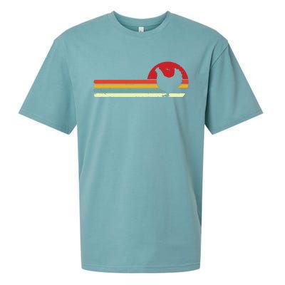 Chicken Shirts Retro Style Sueded Cloud Jersey T-Shirt