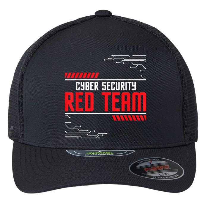 Cyber Security Red Team Computer Engineer Hacker Hacking Flexfit Unipanel Trucker Cap