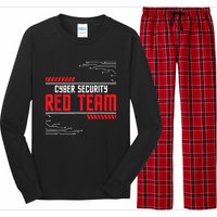 Cyber Security Red Team Computer Engineer Hacker Hacking Long Sleeve Pajama Set