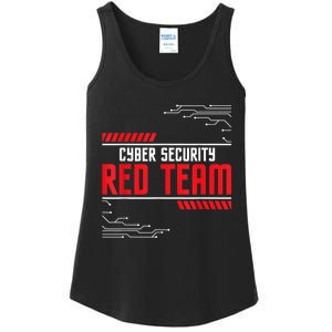 Cyber Security Red Team Computer Engineer Hacker Hacking Ladies Essential Tank