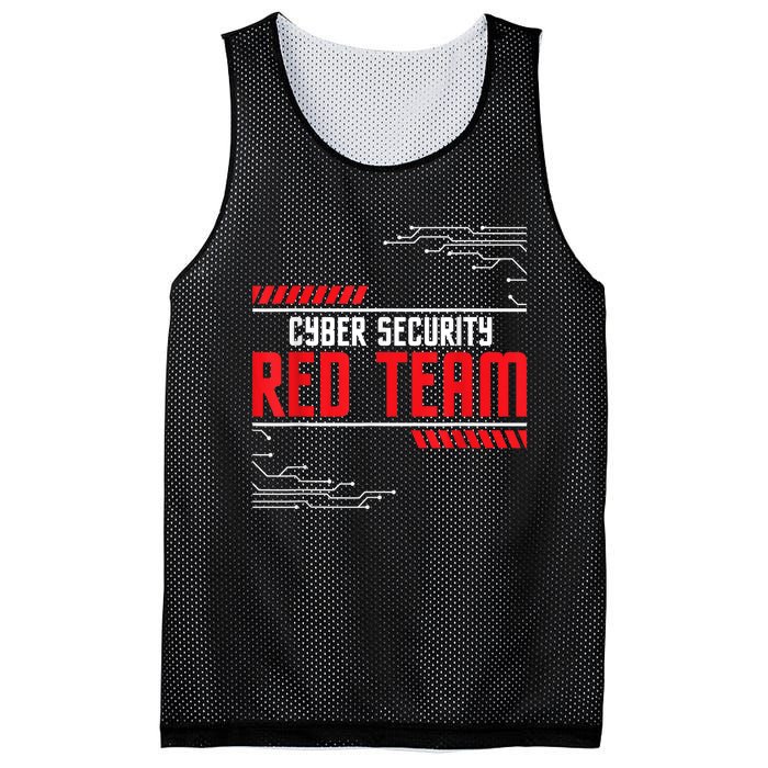 Cyber Security Red Team Computer Engineer Hacker Hacking Mesh Reversible Basketball Jersey Tank