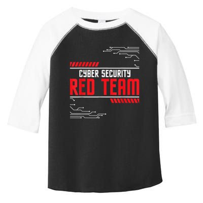 Cyber Security Red Team Computer Engineer Hacker Hacking Toddler Fine Jersey T-Shirt