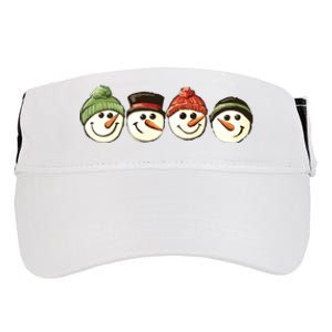 Christmas Snowman Retro Snowman Cute Christmas Adult Drive Performance Visor