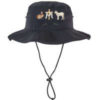 christian Silly Rabbit Easter Is For Jesus Legacy Cool Fit Booney Bucket Hat