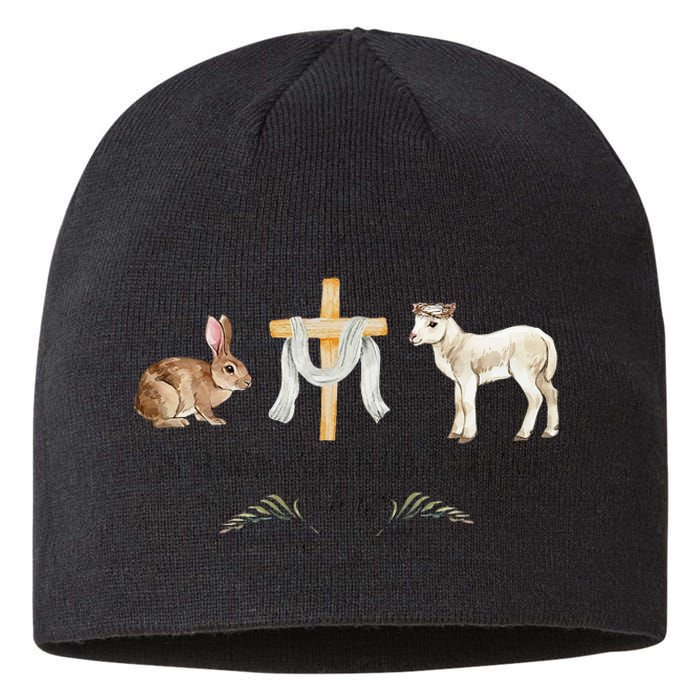 christian Silly Rabbit Easter Is For Jesus Sustainable Beanie