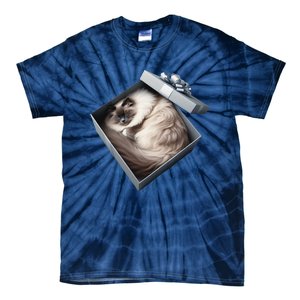 Cat Series. Ragdoll Tie-Dye T-Shirt