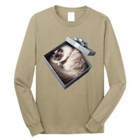 Cat Series. Ragdoll Long Sleeve Shirt