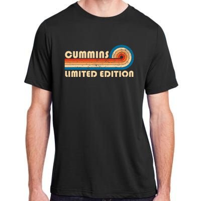 Cummins Surname Retro Vintage 80s 90s Birthday Reunion Adult ChromaSoft Performance T-Shirt