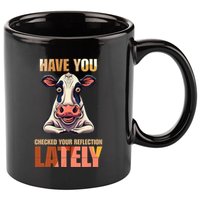 Cocky Sarcastic Rude Arrogant Cow Conceited 11oz C Handle Ceramic Mug