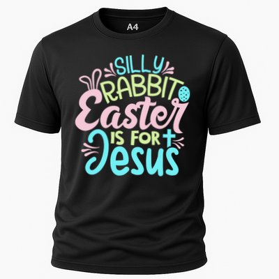 Colorful Silly Rabbit Easter Is For Jesus Christ Funny Performance Shirt