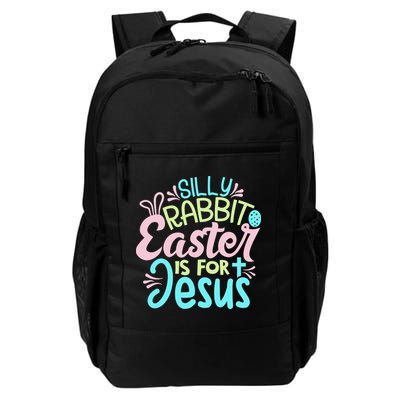 Colorful Silly Rabbit Easter Is For Jesus Christ Funny Backpack