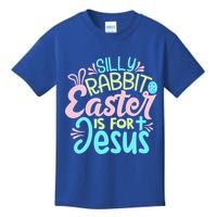 Colorful Silly Rabbit Easter Is For Jesus Christ Funny Kids T-Shirt