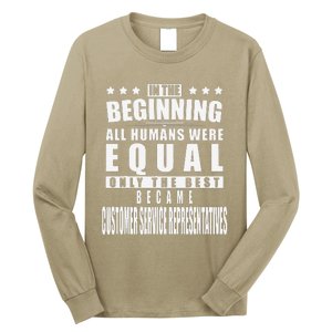 Customer Service Representative Funny Personalized Gift Long Sleeve Shirt