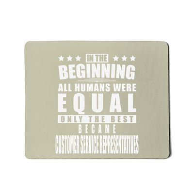 Customer Service Representative Funny Personalized Gift Mousepad