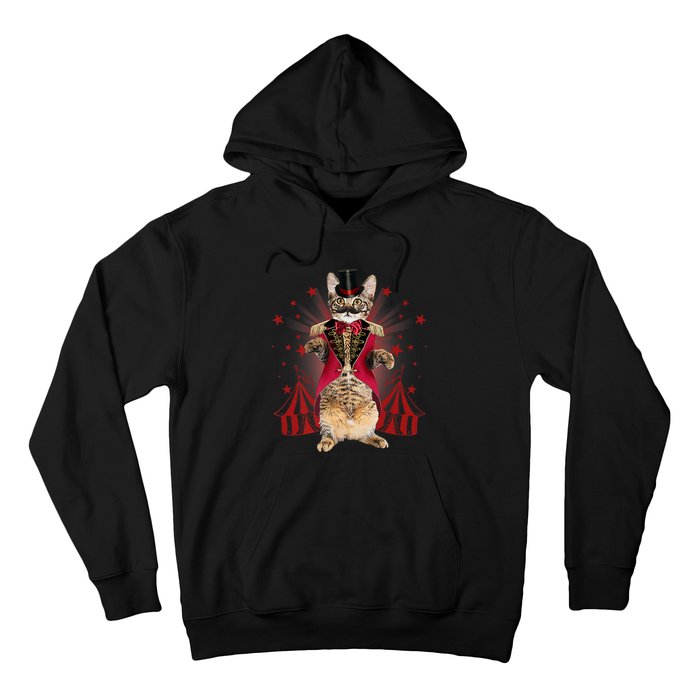 Circus S Ringmaster Cat Ringmaster Costume Hoodie