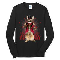 Circus S Ringmaster Cat Ringmaster Costume Tall Long Sleeve T-Shirt