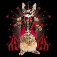 Circus S Ringmaster Cat Ringmaster Costume Bag