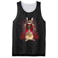 Circus S Ringmaster Cat Ringmaster Costume Mesh Reversible Basketball Jersey Tank