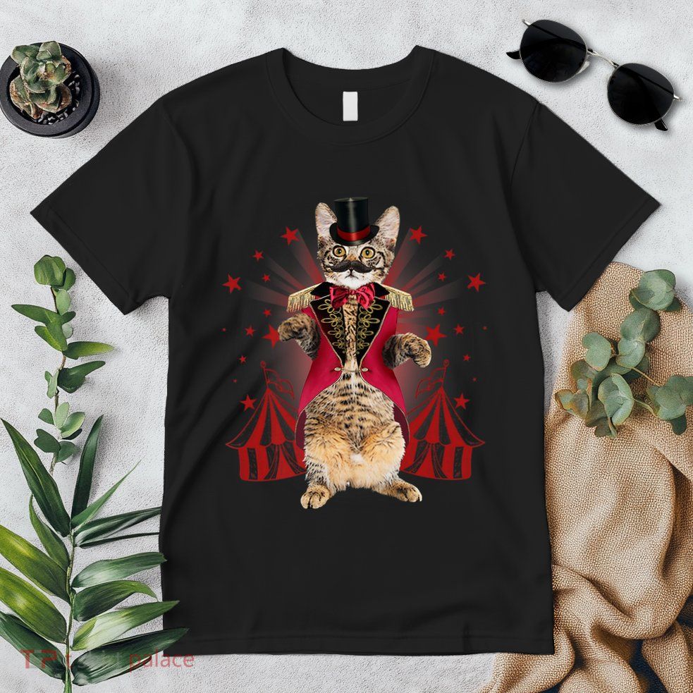 Circus S Ringmaster Cat Ringmaster Costume Premium T-Shirt